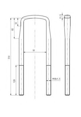 Драбина ресори S-TR STR-50209