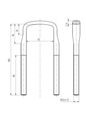 Драбина ресори S-TR STR-50302