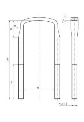 Драбина ресори S-TR STR-50304