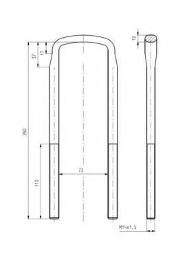 Драбина ресори S-TR STR-50311