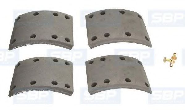 Тормозные колодки SBP 07-L17017-N00