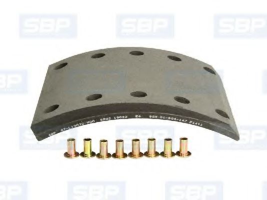 Тормозные колодки SBP 07-L19032-N00