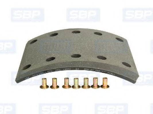 Тормозные колодки SBP 07-L19032-N10