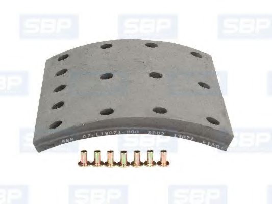 Тормозные колодки SBP 07-L19071-N00
