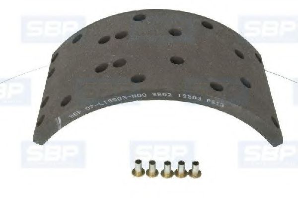 Гальмівні колодки SBP 07-L19503-N00