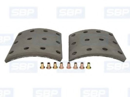 Тормозные колодки SBP 07-L19847-N10
