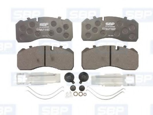 Тормозные колодки SBP 07-P29095
