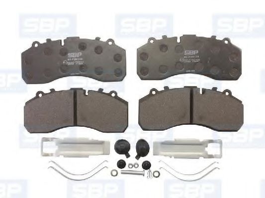Тормозные колодки SBP 07-P29108