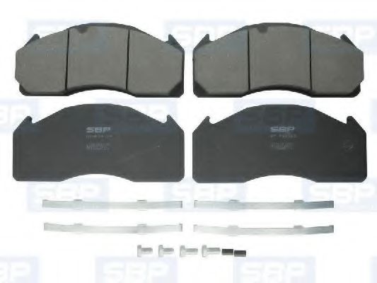 Тормозные колодки SBP 07-P29125
