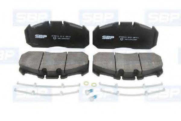 Гальмівні колодки SBP 07-P29131