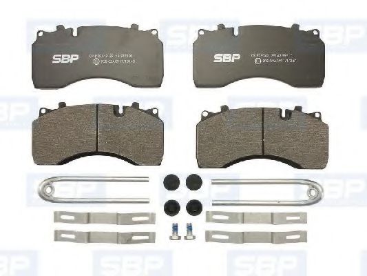 Гальмівні колодки SBP 07-P29142