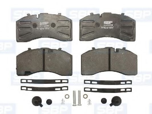 Тормозные колодки SBP 07-P29158