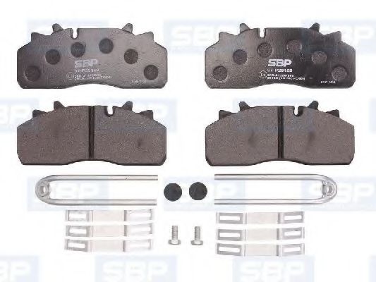 Тормозные колодки SBP 07-P29159