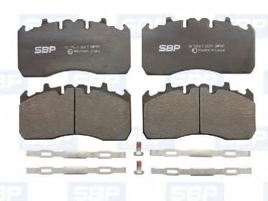 Тормозные колодки SBP 07-P29211