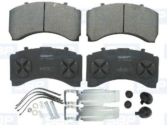 Тормозные колодки SBP 07-P29244