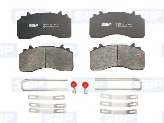 Тормозные колодки SBP 07-P29279