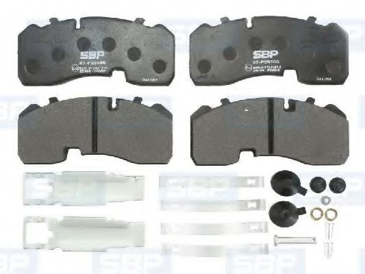 Тормозные колодки SBP 07-P29306