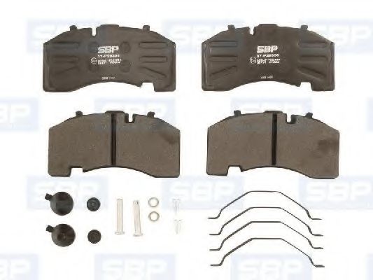 Тормозные колодки SBP 07-P29308