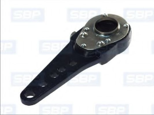 Система тяг і важелів, гальмівна система SBP 08-FR001