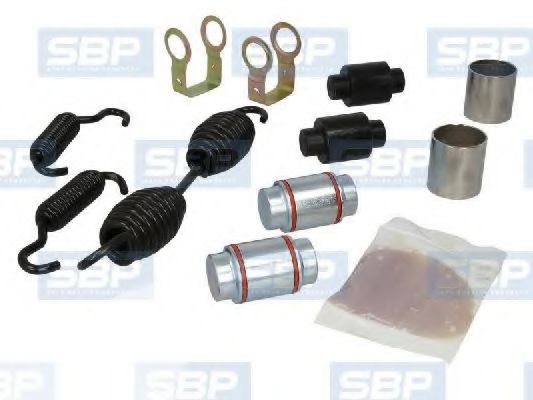 Монтажный комплект тормозных колодок SBP 09-RO001