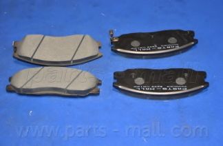 Тормозные колодки PARTS-MALL PKA-023 - Фото 1