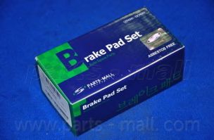 Тормозные колодки PARTS-MALL PKA-037