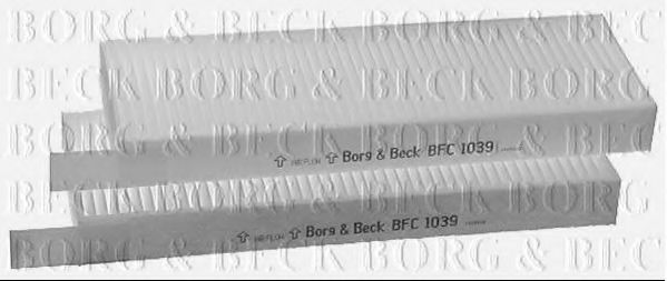 Фільтр салону BORG & BECK BFC1039