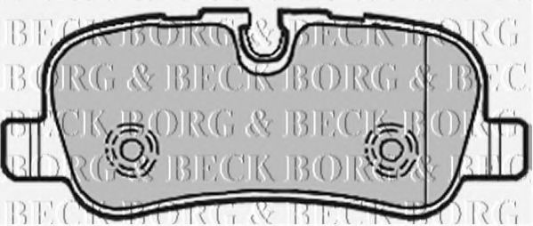 Тормозные колодки BORG & BECK BBP1941