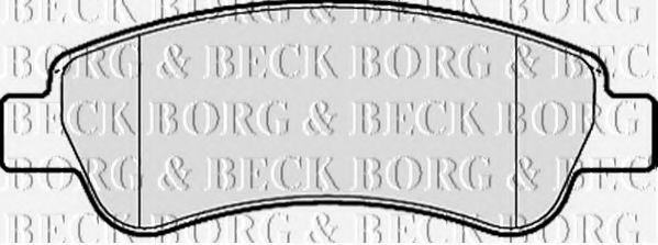 Гальмівні колодки BORG & BECK BBP2035