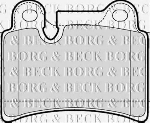 Тормозные колодки BORG & BECK BBP2053