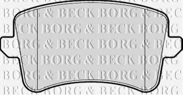 Тормозные колодки BORG & BECK BBP2055