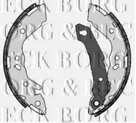 Тормозные колодки BORG & BECK BBS6272
