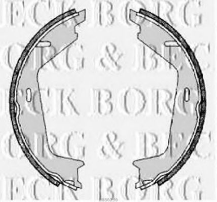 Тормозные колодки BORG & BECK BBS6296
