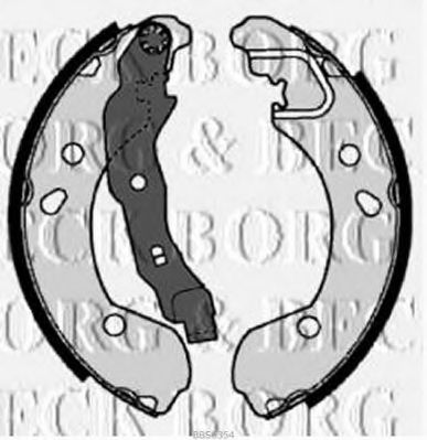 Тормозные колодки BORG & BECK BBS6354