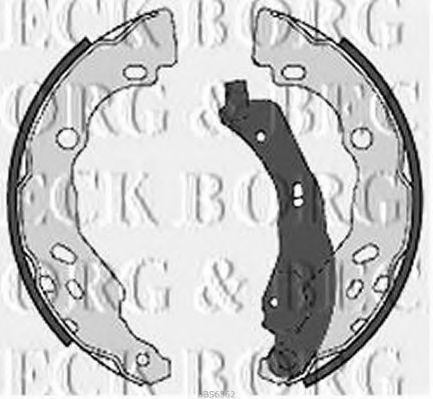 Тормозные колодки BORG & BECK BBS6362