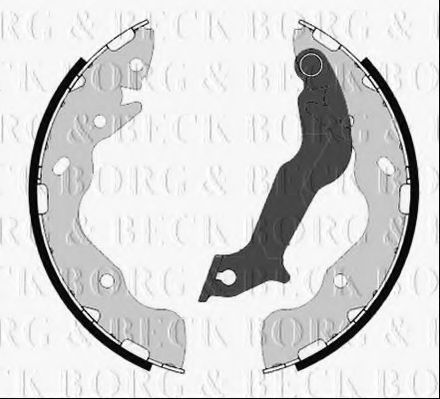 Тормозные колодки BORG & BECK BBS6465