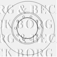 Тормозной диск BORG & BECK BBD4566