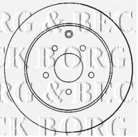 Тормозной диск BORG & BECK BBD4573