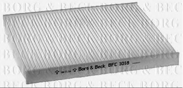 Фильтр салона BORG & BECK BFC1018