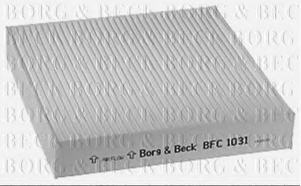 Фильтр салона BORG & BECK BFC1031