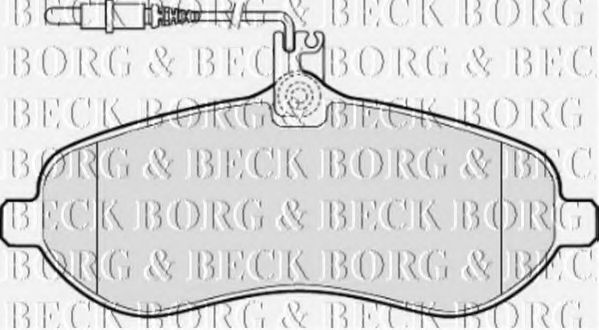 Тормозные колодки BORG & BECK BBP2030