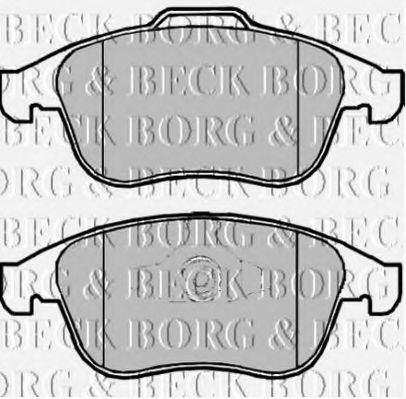 Тормозные колодки BORG & BECK BBP2064
