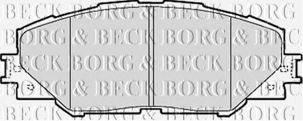Тормозные колодки BORG & BECK BBP2079