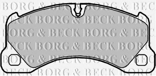 Тормозные колодки BORG & BECK BBP2101