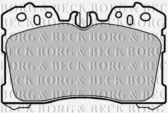 Тормозные колодки BORG & BECK BBP2127