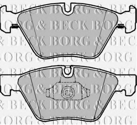 Тормозные колодки BORG & BECK BBP2224