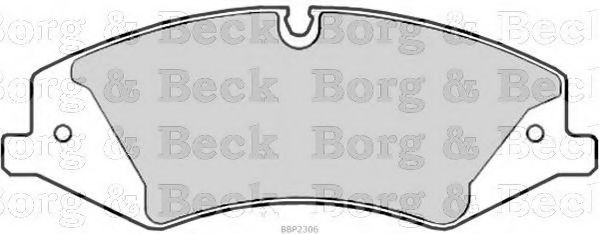 Гальмівні колодки BORG & BECK BBP2306