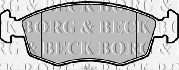 Тормозные колодки BORG & BECK BBP2310