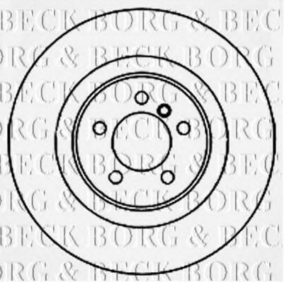Гальмівний диск BORG & BECK BBD5830S