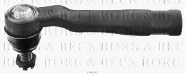 Наконечник рулевой тяги BORG & BECK BTR5843
